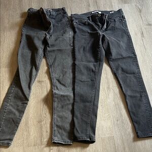 Banana Republic Black Denim Jeans
